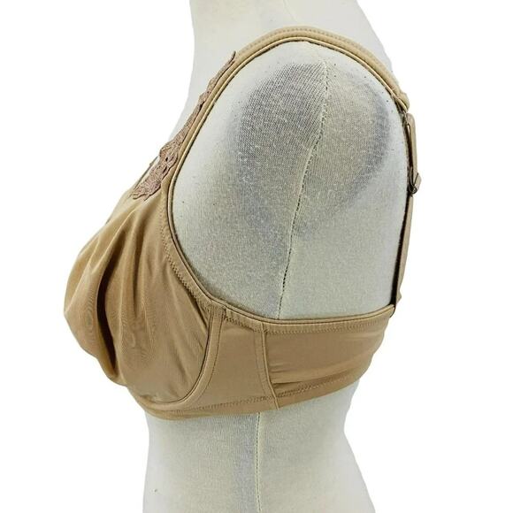 Soma Unlined Lace Trim Underwire Full Coverage Bra 36DD - Picture 3 of 10